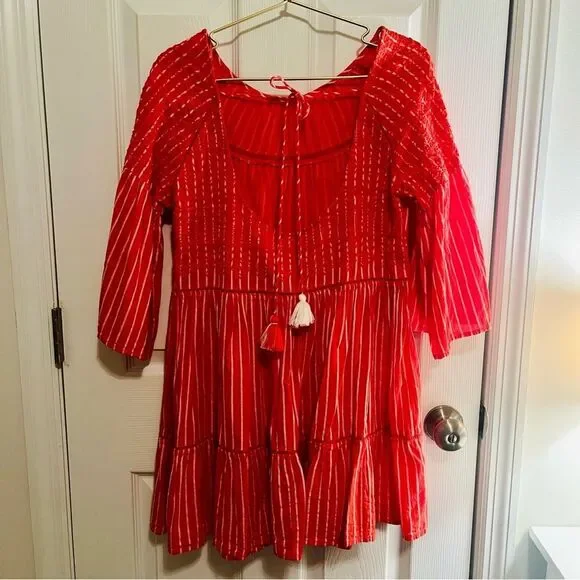 NWOT Free People Striped Dress - Picture 5 of 8